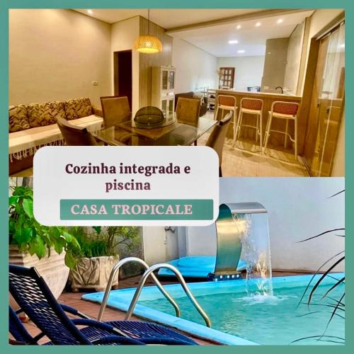 Tres Lagoas House | Casa Tropicale House accommodates family and work