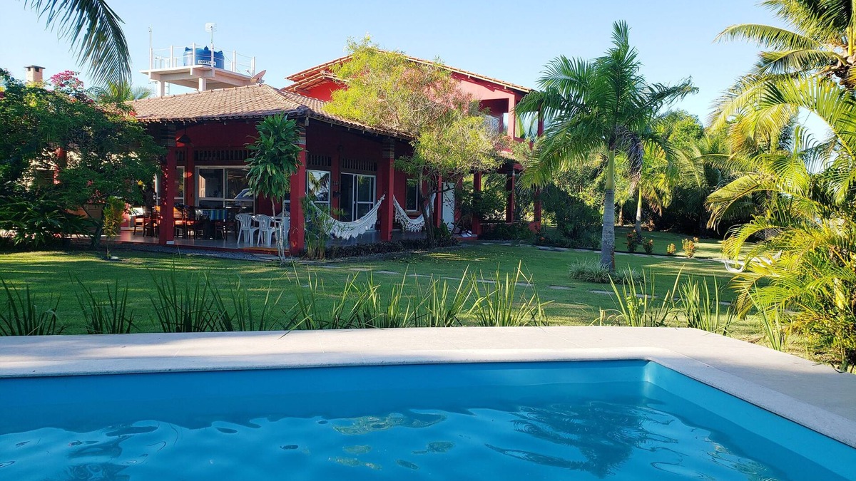 Cumuruxatiba House | CASA VISTA LINDA, with swimming pool, 5 suites, beach tennis, optional chalet plus 3 suites