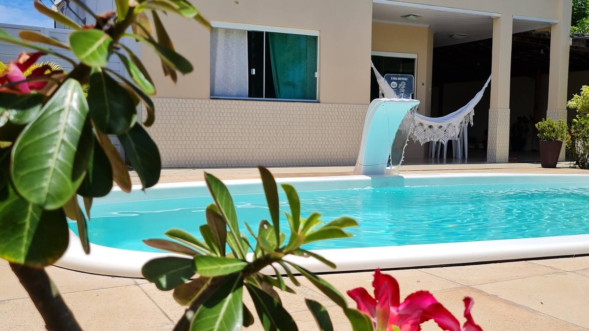 Barra do Jacuipe House | (Casaparatemporada15) 4 bedrooms with access to the beach and Jacuípe river