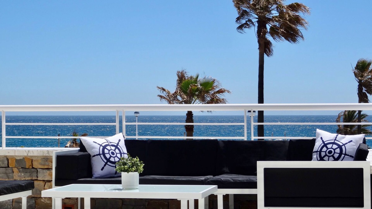 Casares del Mar Apartment | CASARES DEL MAR. Superb first line apartment.Large terrace sea view