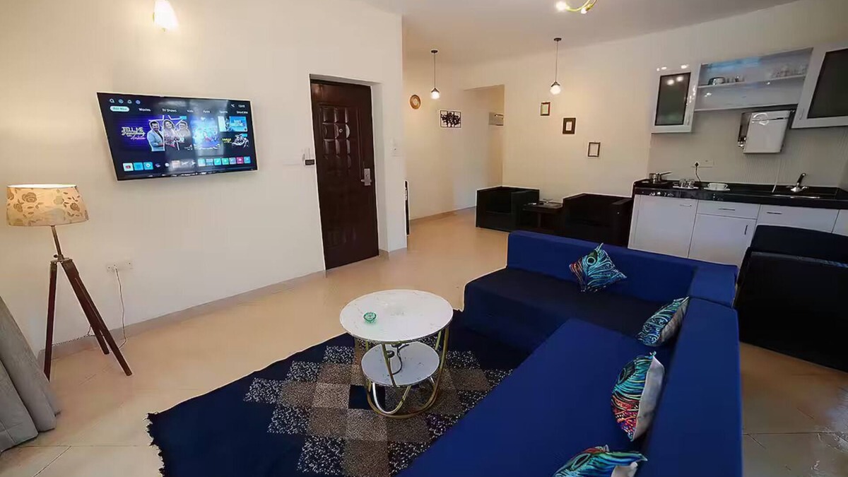 Assagao Apartment | Casavilasa Spacious 2 BHK Family with pool viewnn