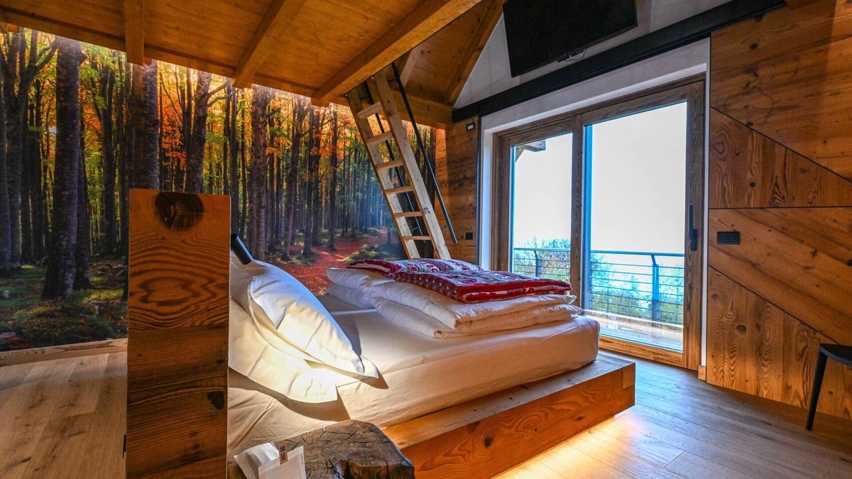 Tambre dʼAlpago Apartment | Casera Cinque Sensi , full optional wellness apartment