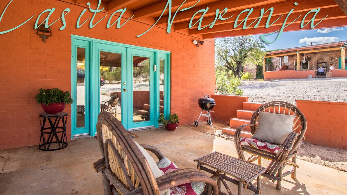 Tanque Verde House | "CASITA NARANJA" GUEST HOUSE NESTLED IN LUSH DESERT OF NE TUCSON FOOTHILLS