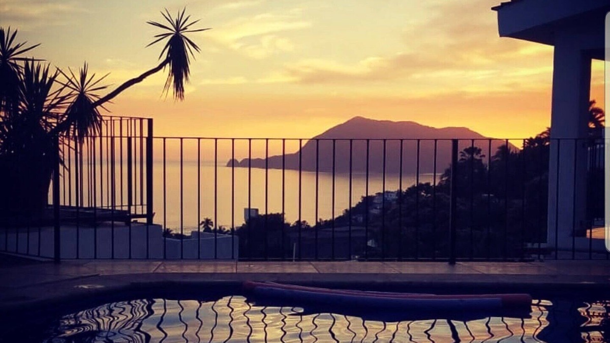 Abelardo L. Rodriguez Villa | Casita Santiago Ocean View balcony and pool