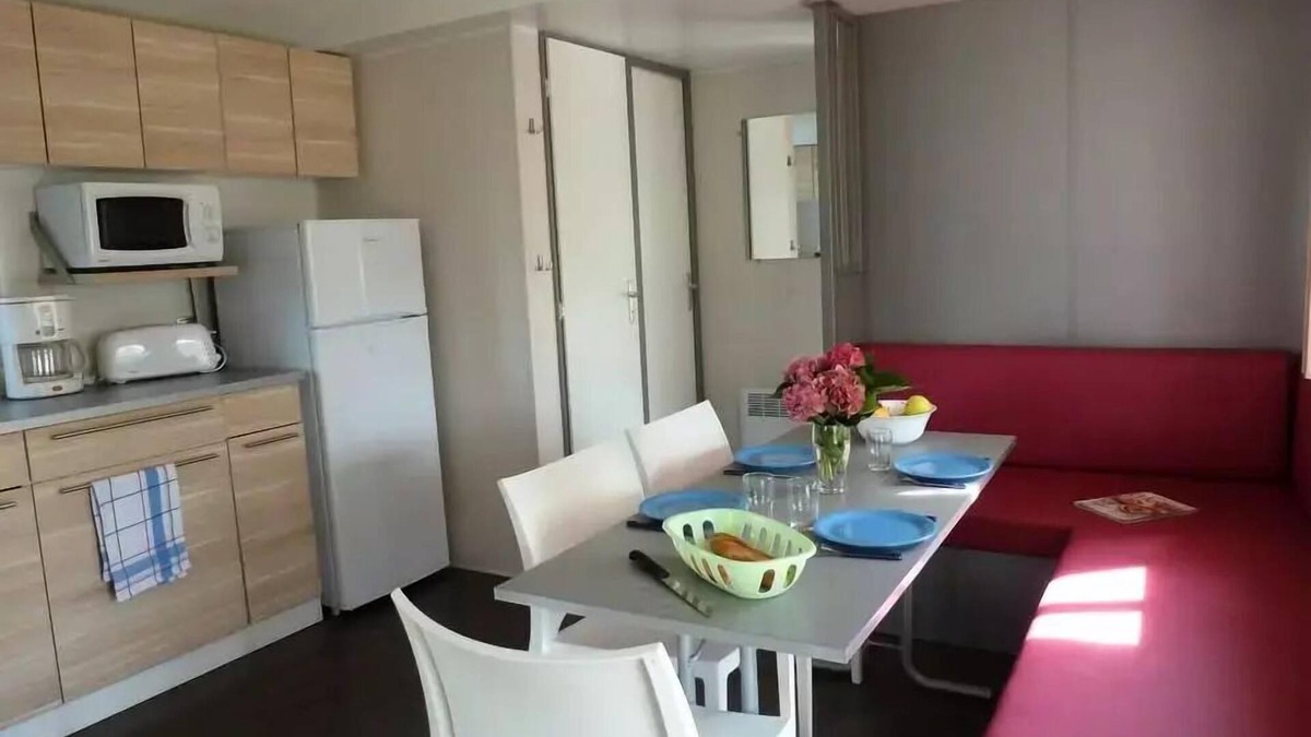 Sainte-Catherine-de-Fierbois House | Castel Camping Parc de Fierbois * - Mobile home - 3 bedrooms - 1 bathroom - Classic 6 people