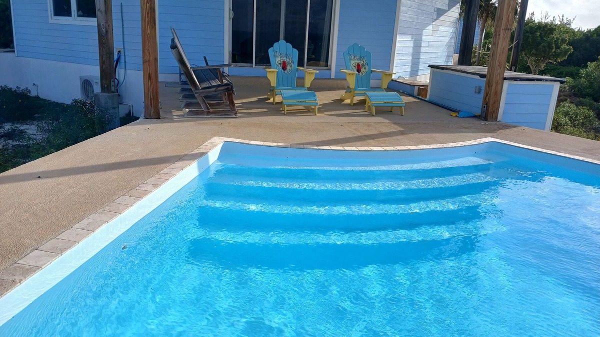 Port Howe House | Cat Island Paradise . Overlooking turquoise waters and sky, sunrise and sunset.