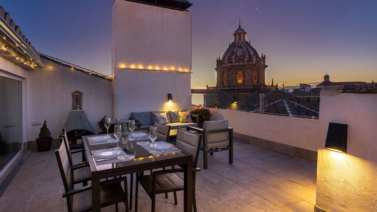 Central District Apartment | Cathedral Loft Penthouse with Terrace