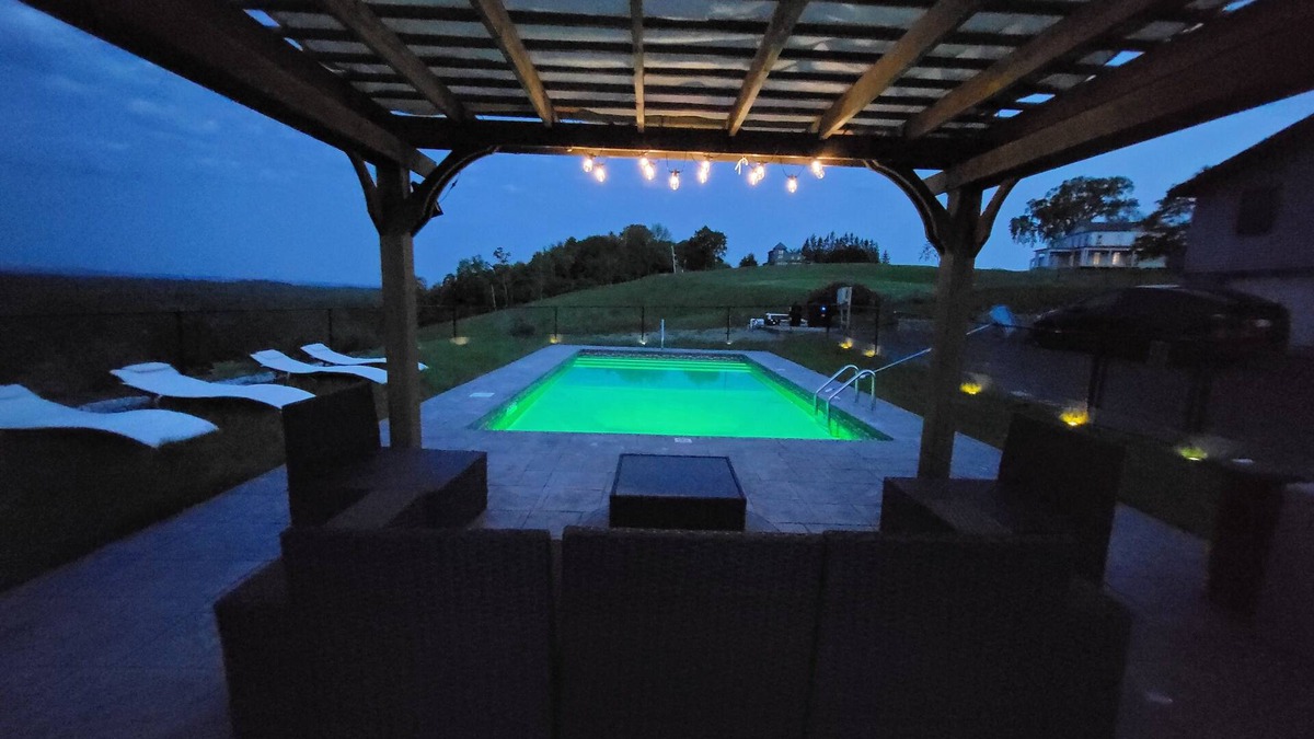 Coxsackie Villa | Catskill Villa/Pool with Hudson River View