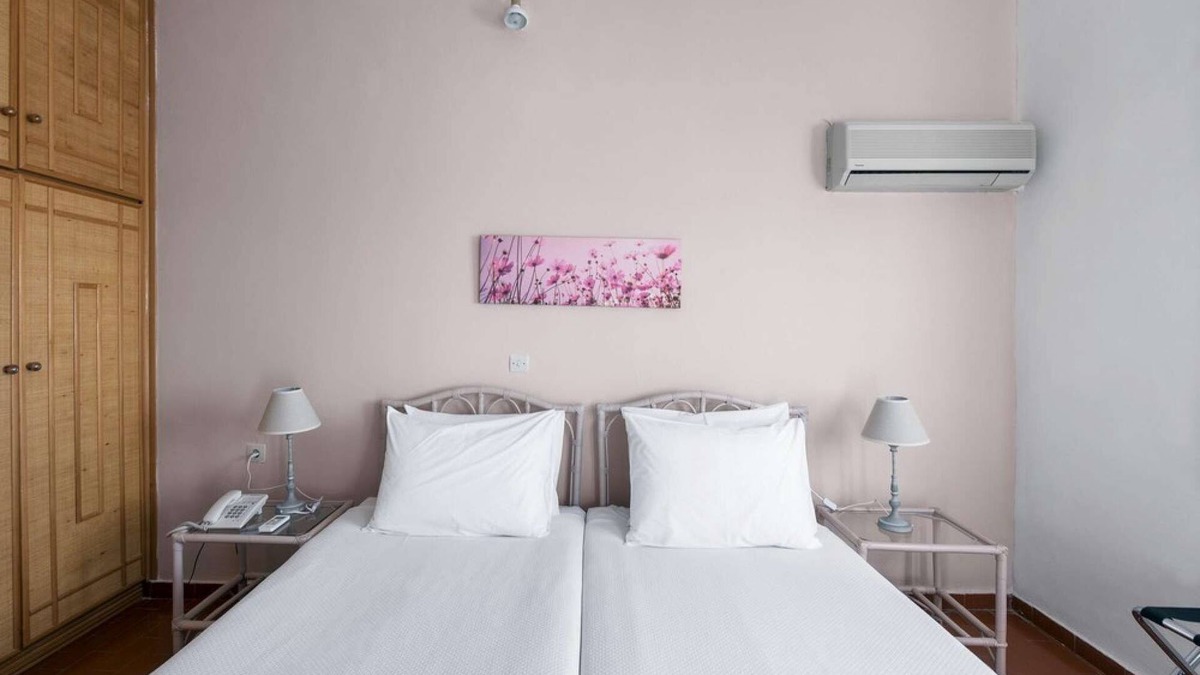 Mavrovouni House | Cavo Grosso twin beds #31
