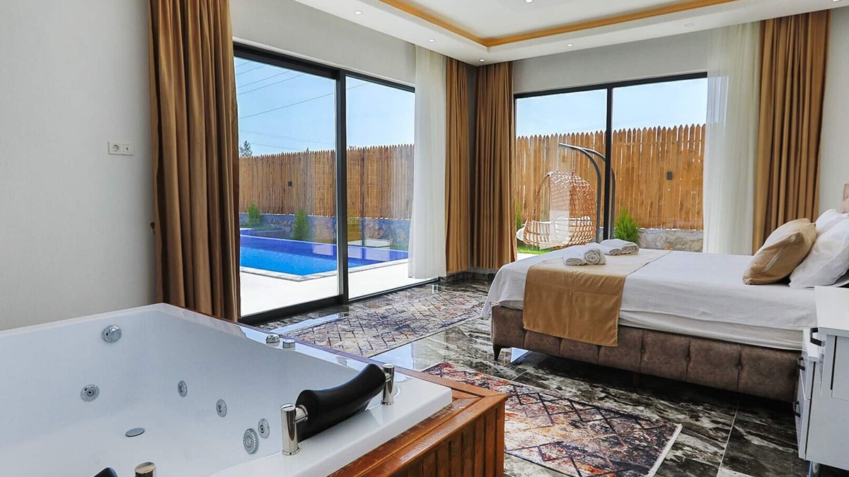 Faralya Villa | Caykoy Village 2 Bedroom Villa - 5596