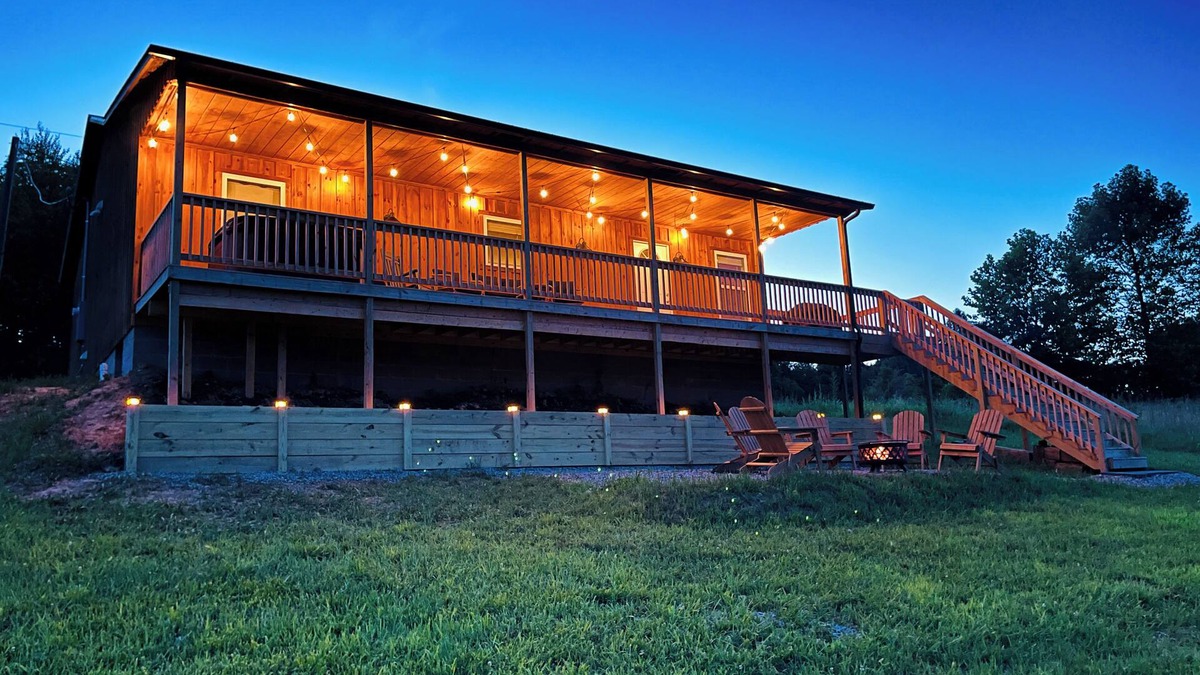 Rockbridge Cabin | Cedar Hill ⭐️ 10 min to Parks ⭐️Great Views ⭐️ Pets