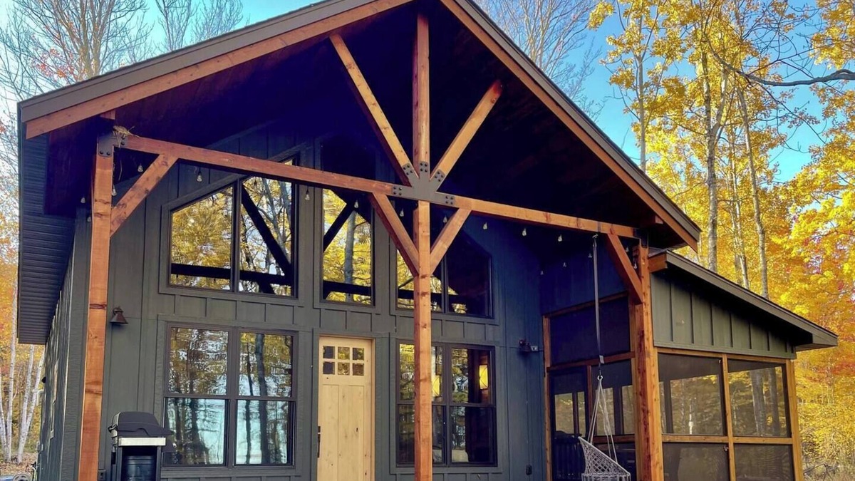 Herbster Cabin | Cedar Ridge | Hand-Crafted Cabin with Lake Views