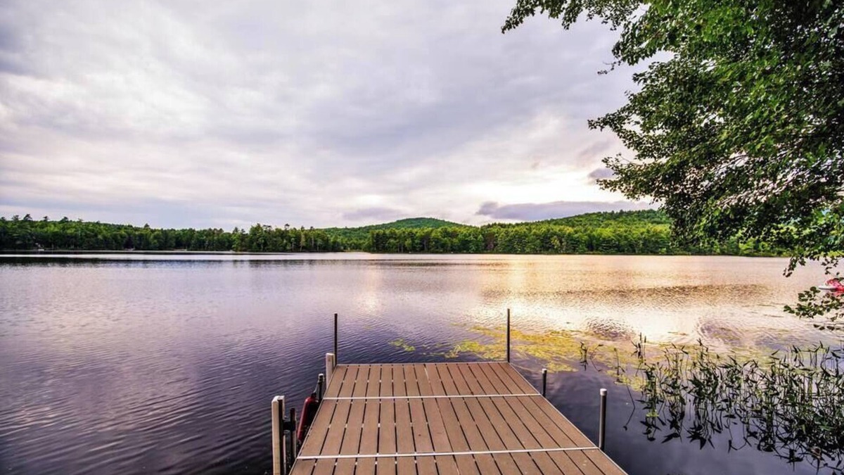 Alton Bay House | CedarHaus: Your Lakeside Retreat by Hills Pond