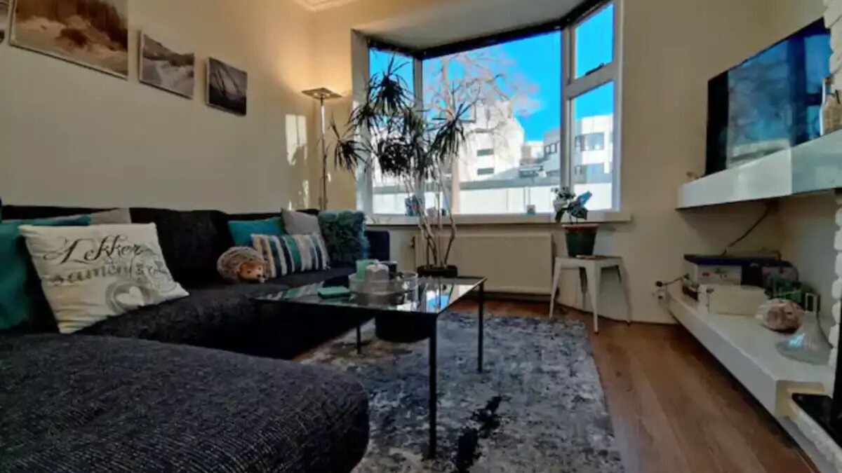 Binnenstad-Oost Apartment | Center duplex flat with terrace by hospital UMCG