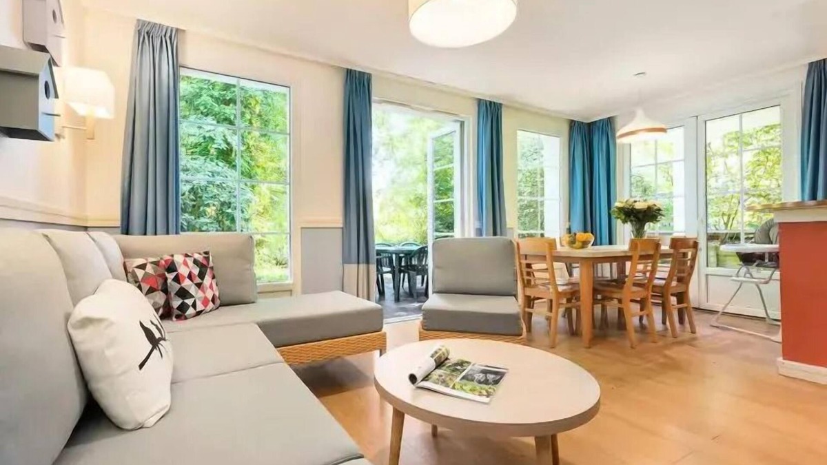 Chamouille House | Center Parcs - Lac d'Ailette ski area - 4 Room Cottage 6 People Comfort