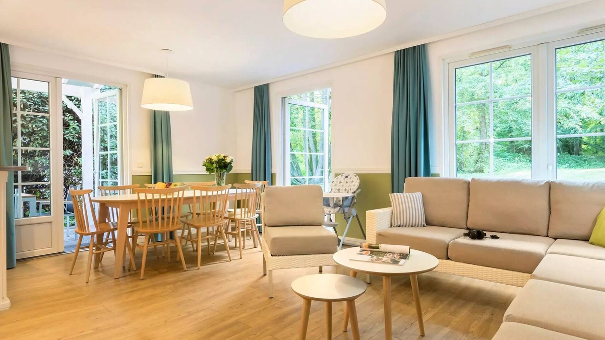 Chamouille House | Center Parcs - Lac d'Ailette ski area - 5 Room Cottage 8 People Premium