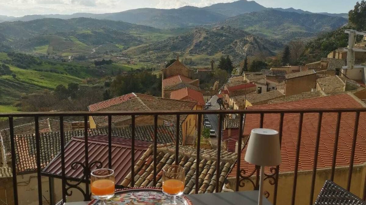 Leonforte House | Center Sicily house with panoramic terrace CIN IT086011C2PMHSZL62