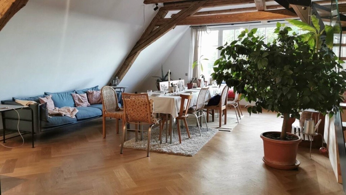 Rothenburg Old Town Apartment | Central maisonette with garden and view