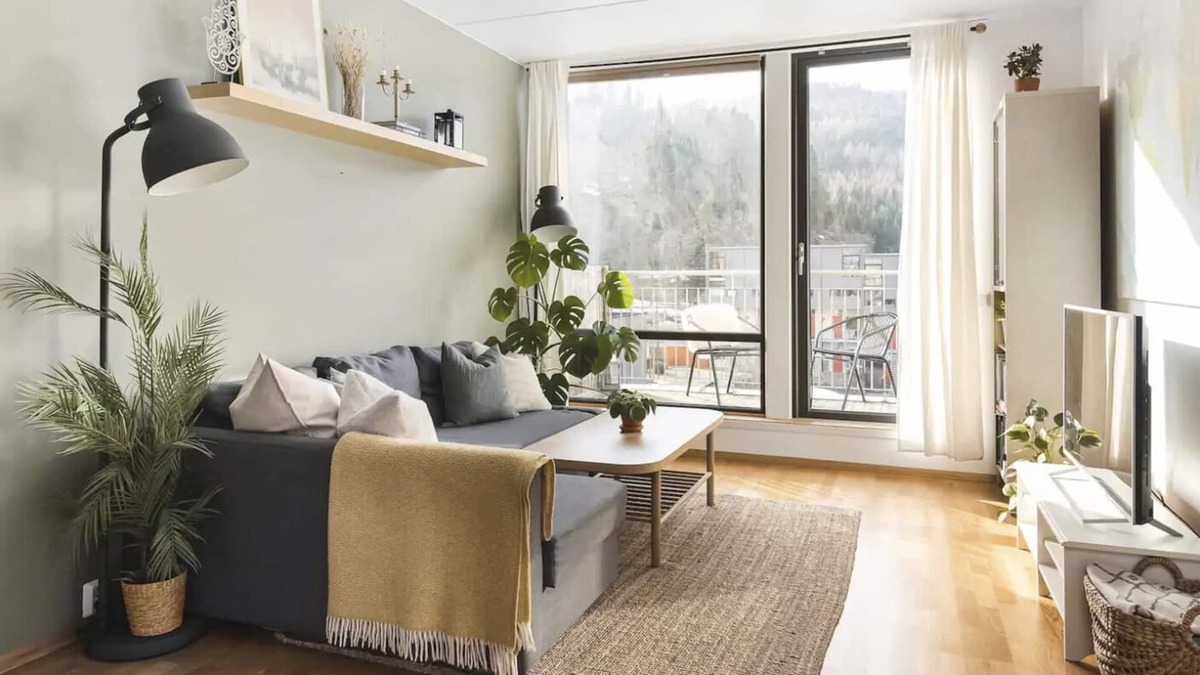 Trondheim Condo | Central and Cosy 53 sqm Apartment at Ilsvika
