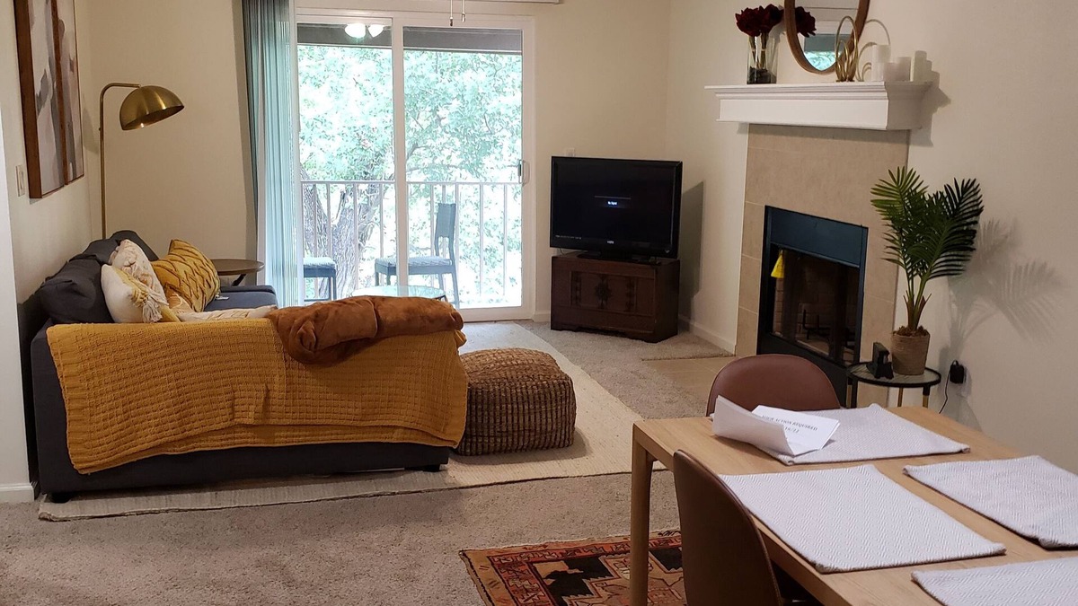Vickery Meadow Condo | Centrally Located. 2 Queen beds and 2 Full bath with lots of amenities.