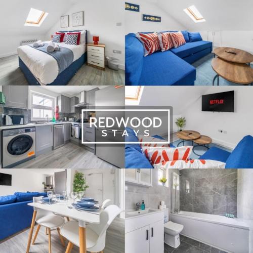 Rushmoor District Apartment | CENTRALLY LOCATED SERVICED APARTMENTS IN ALDERSHOT TOWN CENTRE, FREE WiFi, ITS PERFECT FOR BUSINESS STAYS, FAMILIES, RELOCATIONS, EXTENDED STAYS, AND EMERGENCY ACCOMMODATION by REDWOOD STAYS