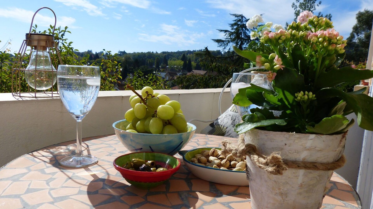 Sarlat-la-Caneda Apartment | Cezanne, charming apartment in Sarlat. Ideal for couples. Free wifi and parking