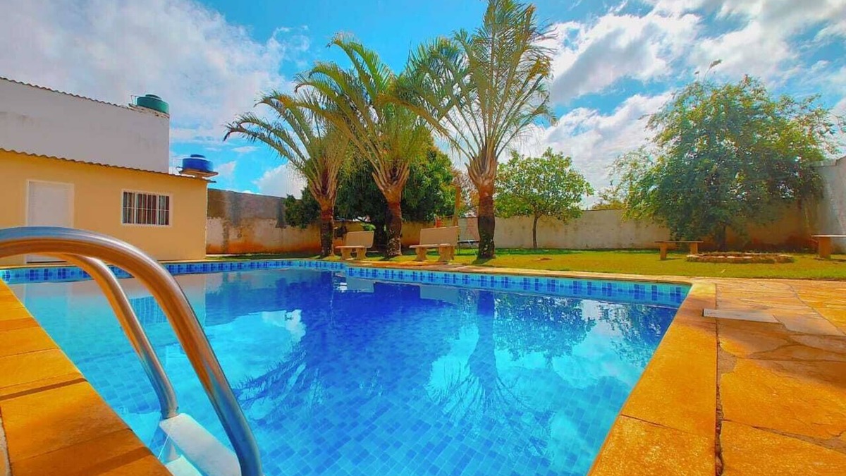 Salto de Pirapora House | Chácara Lupi1 in Sorocaba with swimming pool, barbecue, fruit trees.