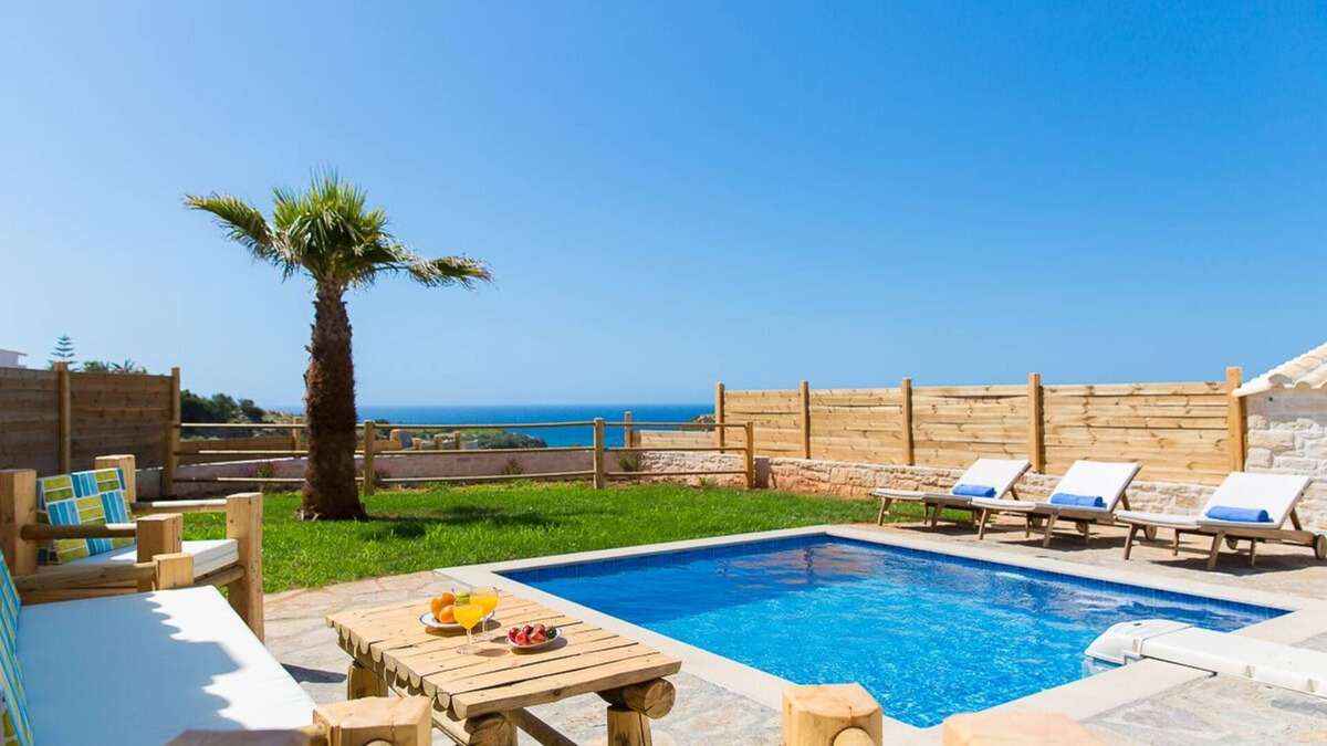 Rethymno Villa | Chainteris Villa II, with 20m² Pool & Vast Views