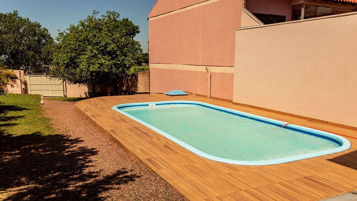 Jardim America Ski Chalet | Chalé c piscina e churrasqueira em São Leopoldo/RS