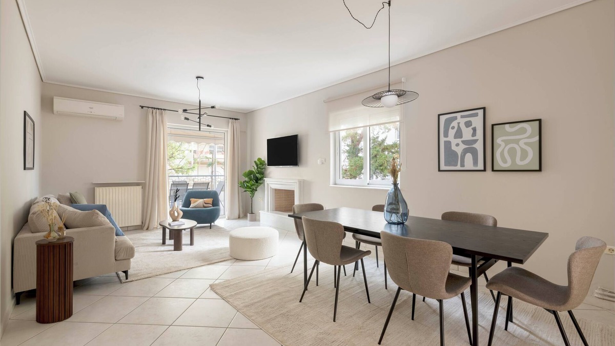 Khalandrion Apartment | Chalandri Living: 3-Bedroom Luxury Apartment