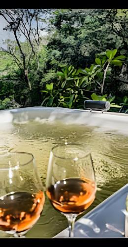 Santana do Riacho Apartment | Chale com Hidromassagem em meio a Natureza