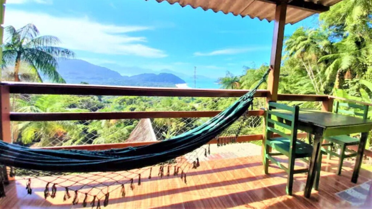 Prumirim Ski Chalet | Chalés Prumirim 04, five minutes from the BEACH and WATERFALL of PRUMIRIM in UBATUBA