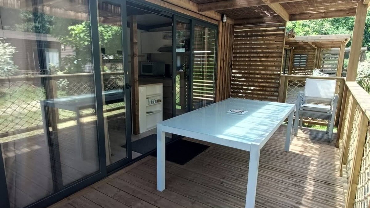 Onesse-et-Laharie Ski Chalet | Chalet 20min de Contis et Mimizan Camping L'orée des Landes Au Coeur de la Forêt