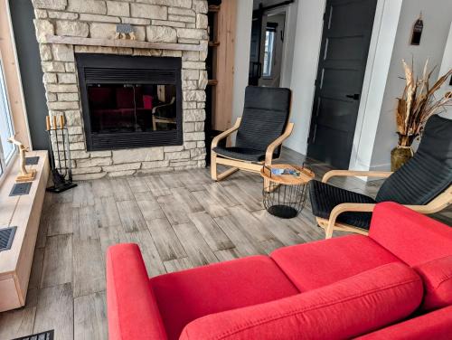 Saint-David-de-Falardeau Ski Chalet | Chalet 4 saisons au pied des monts valin