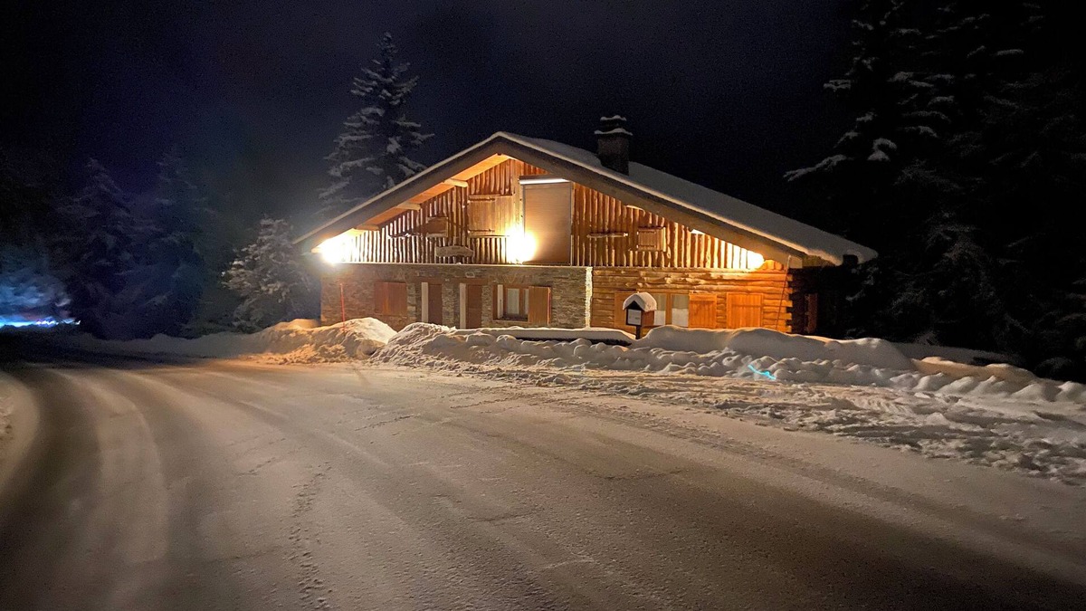 La Roche Ski Chalet | Chalet 6/8 Pers vue Mont-blanc