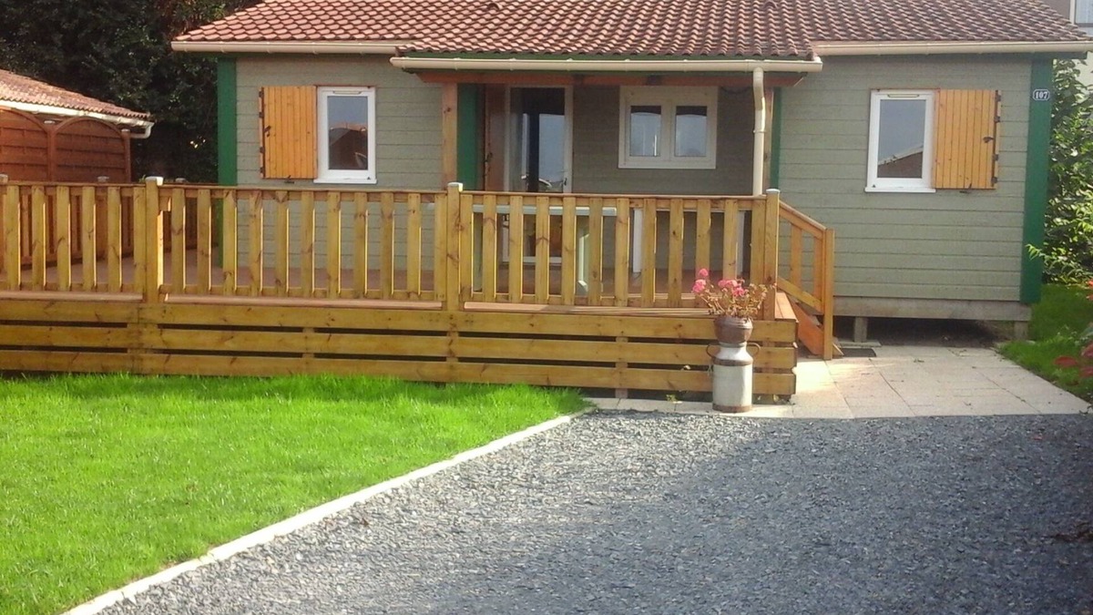 Grandcamp-Maisy Ski Chalet | Chalet 8 people. Any comfort in seaside residence