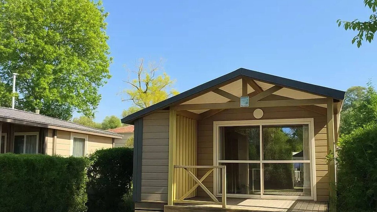 Saint-Hilaire-de-Riez Ski Chalet | Chalet Access 2 Schlafzimmer - Mehra 5 Personen