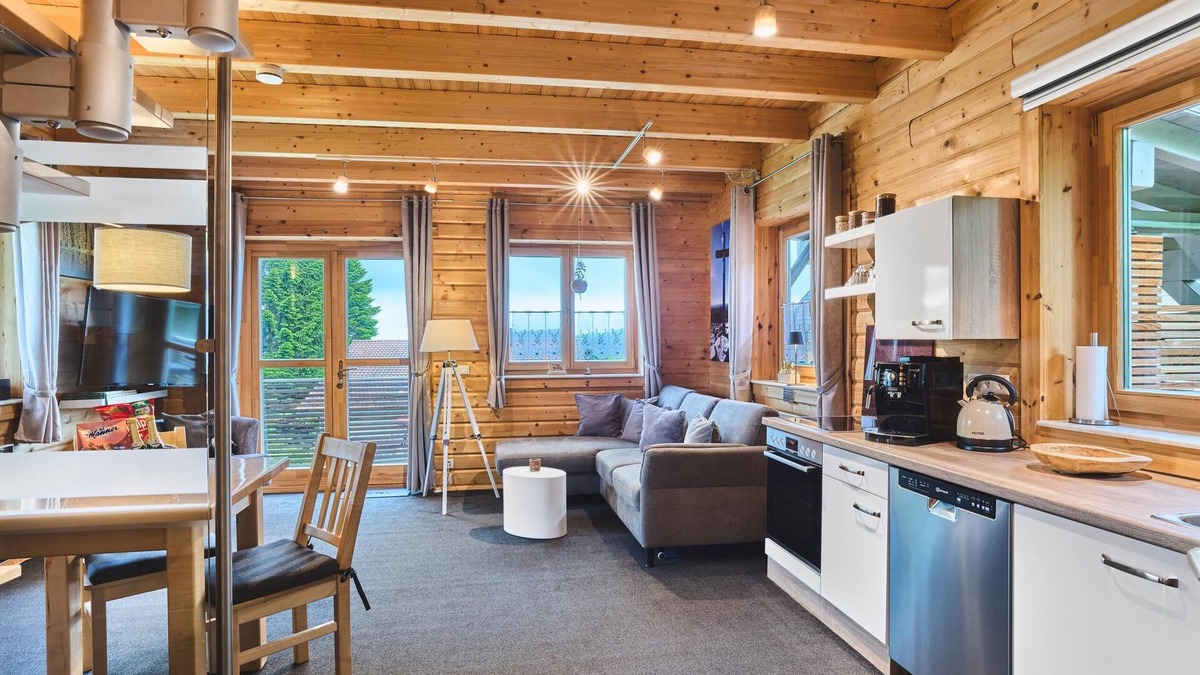 Mauth Apartment | Chalet Almbergblick with whirlpool