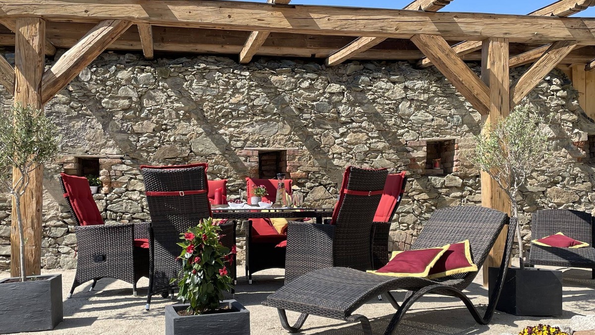 Feilitzsch Condo | Chalet apartment "Sonnenidyll", 51 sqm & wellness/fitness/sauna - Bergrödelhof
