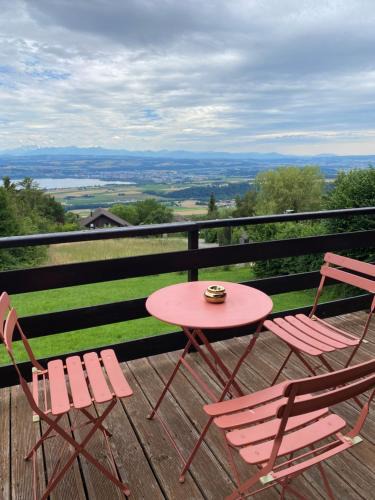 Tevenon Ski Chalet | Chalet avec vue panoramique alpes et lac