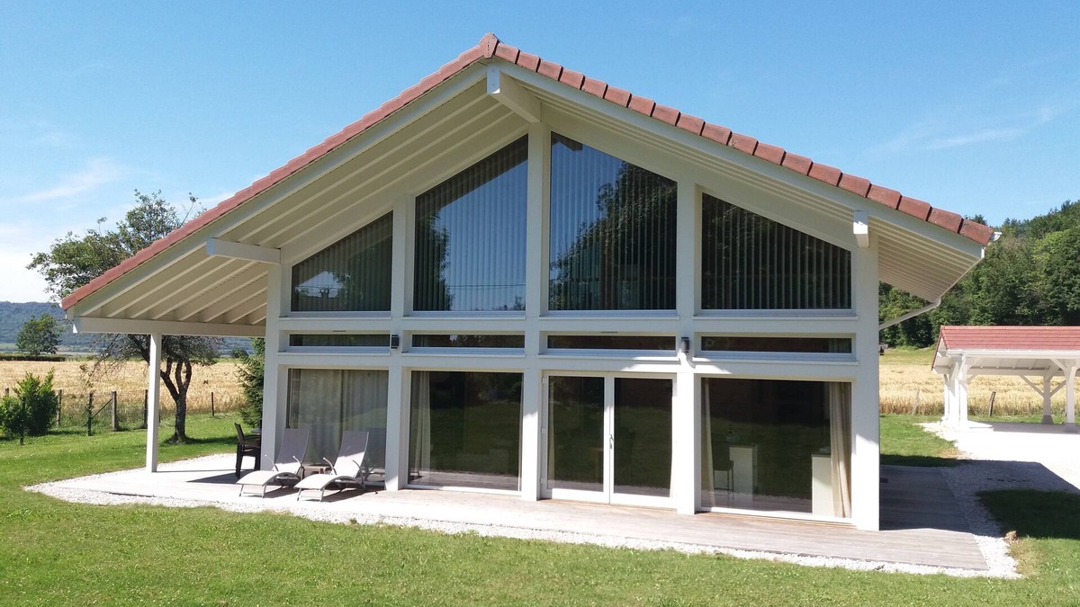 Marigny Ski Chalet | Chalet Bien-être de 100m² Avec Sauna et Balnéo - à 1km du Lac de Chalain