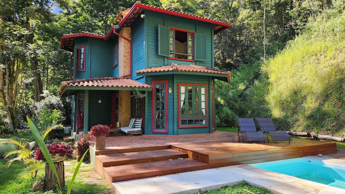 Itaipava House | Chalet Cantagalo, charm and romance, swimming pool