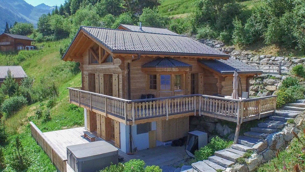 Riddes Ski Chalet | Chalet Chocolat - Jacuzzi Sauna Views Ski-In Ski-Out - La Tzoumaz, 4 Vallees