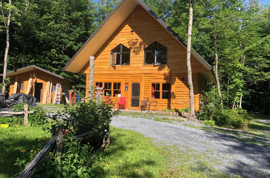 Scott Ski Chalet | Chalet en bois rond