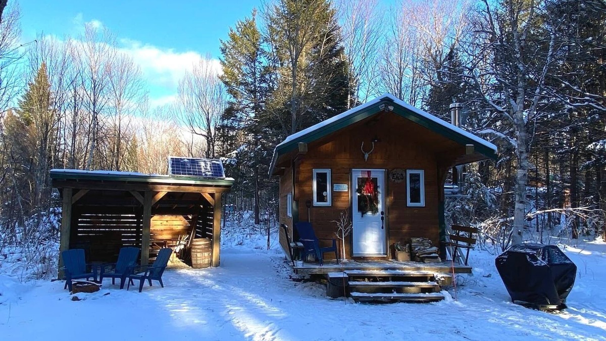 Notre-Dame-Des-Bois Ski Chalet | Chalet Enzo & Foyers - Domaine des Appalaches