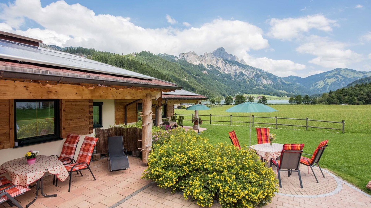 Haldensee Apartment | Chalet Ferienhaus 14 - Almdorf Tirol