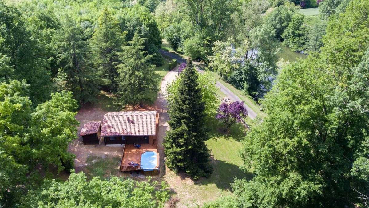 Saint-Antonin Noble Val Ski Chalet | Chalet des Berges - Heated pool - Pontoon