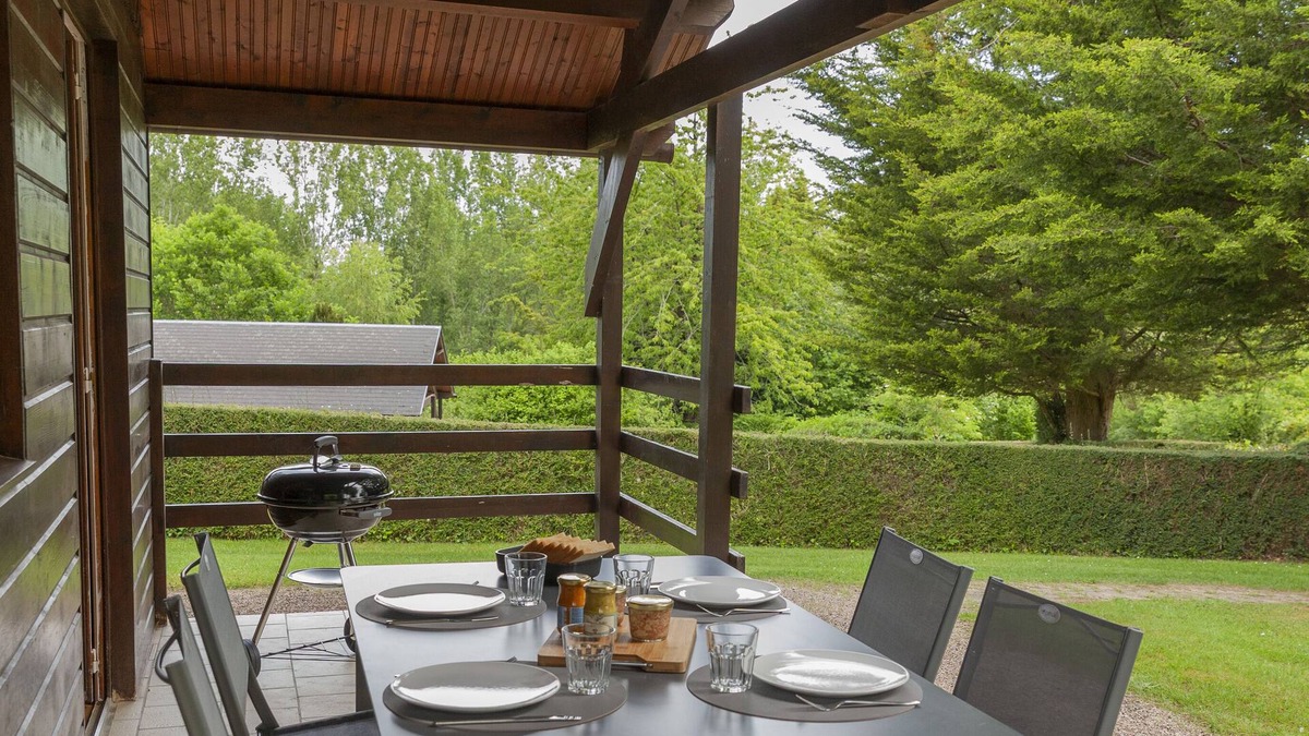 Auquainville House | chalet-gîte 4 pers. Normandy Heated swimming pool from mid-May to September