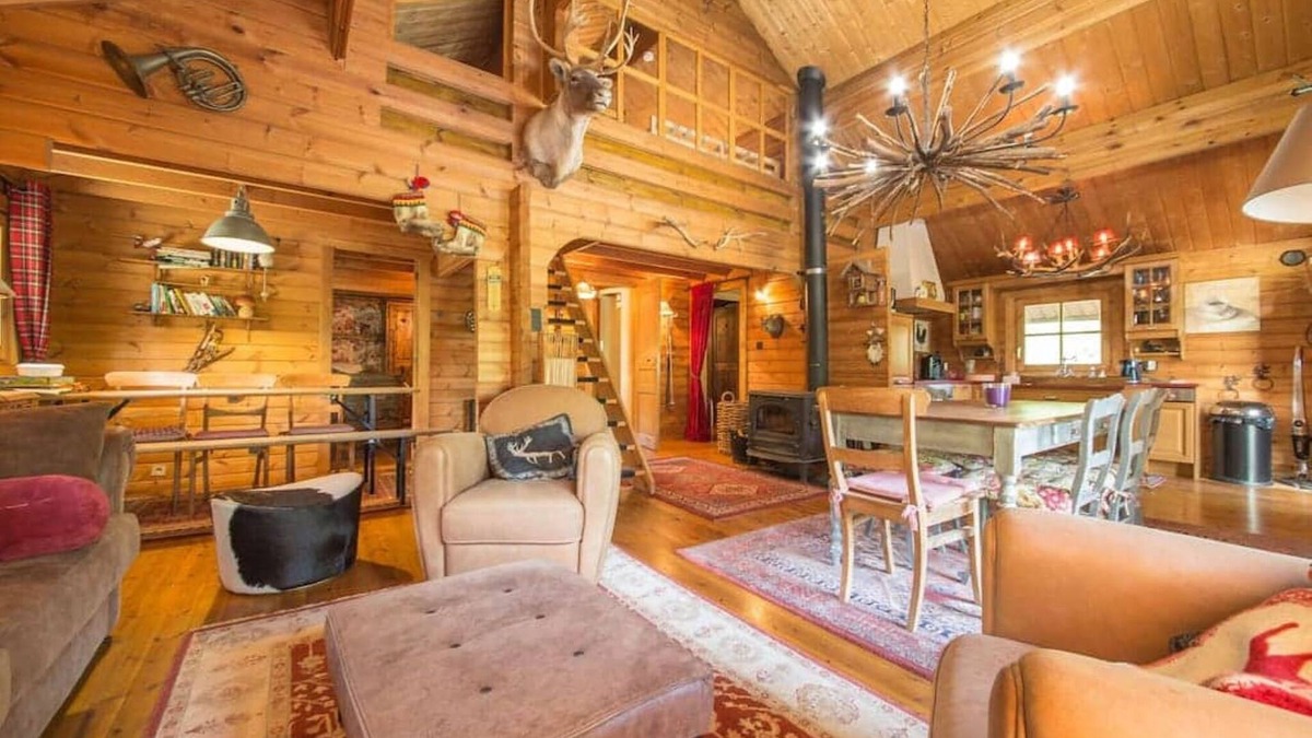 Grandhan House | Chalet in Durbuy with Green Surroundings