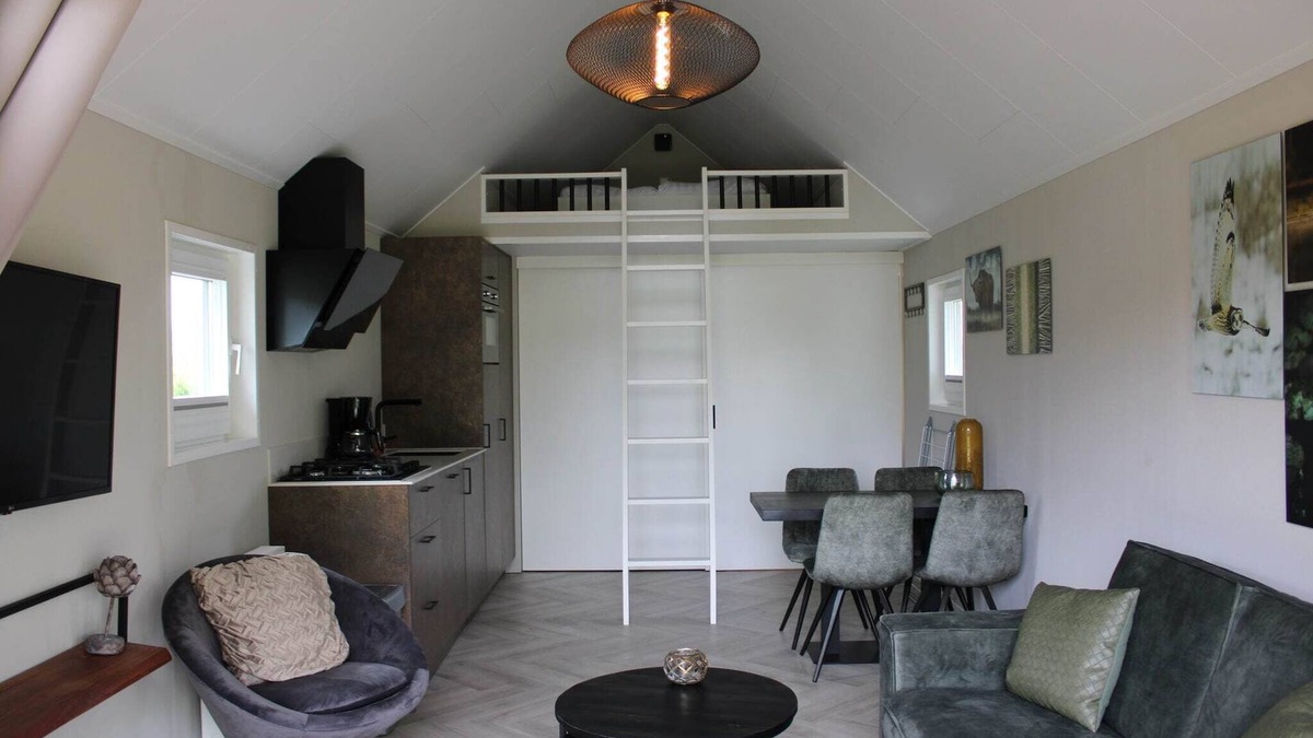 Lathum Ski Chalet | Chalet in Netherlands with Dual Terraces